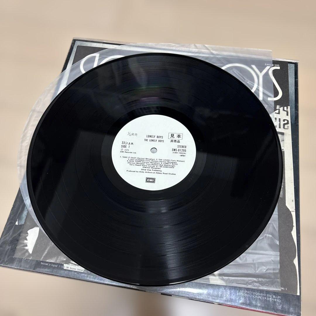 The Lonely Boys Album LP Record Analog Powerpop Punk Vg Used | Japansoundstore