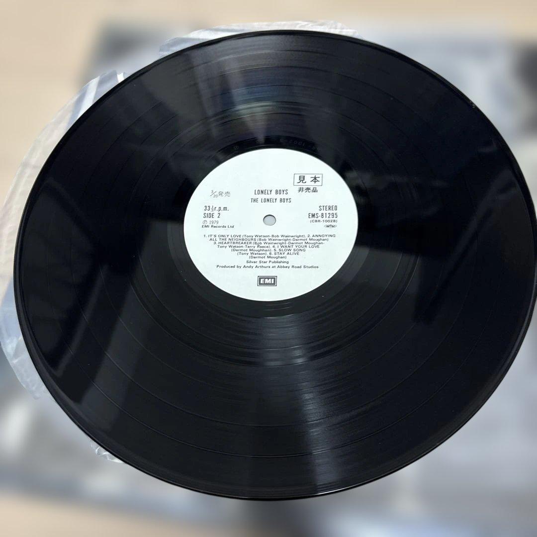 The Lonely Boys Album LP Record Analog Powerpop Punk Vg Used | Japansoundstore