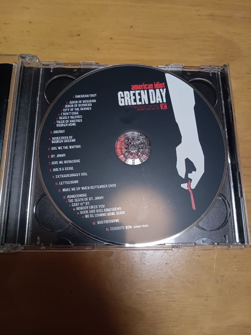 Green Day American Idiot 2CD Japan Press Album Set Pre-owned