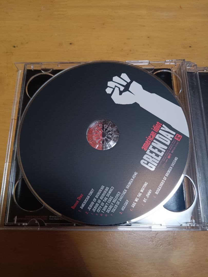 Green Day American Idiot 2CD Japan Press Album Set Pre-owned
