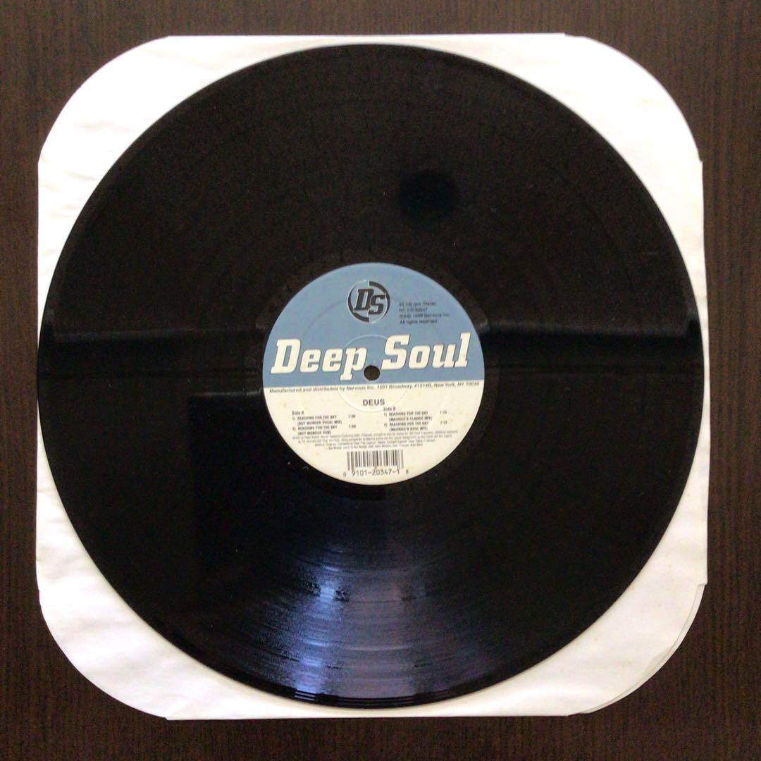 DEUS Reaching For The Sky 12" Vinyl 1999 House Music Classic Deep Soul Records
