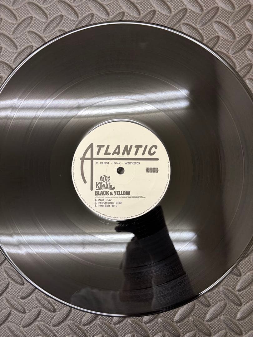 Wiz Khalifa - Black & Yellow 12" Vinyl Record Original US Pressing Hip Hop