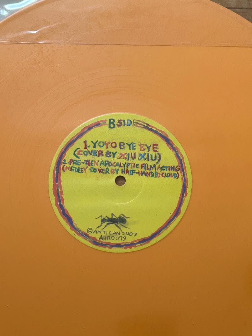 Why? The Hollows 12" Orange Color Vinyl Anticon 2007 Indie Hip Hop