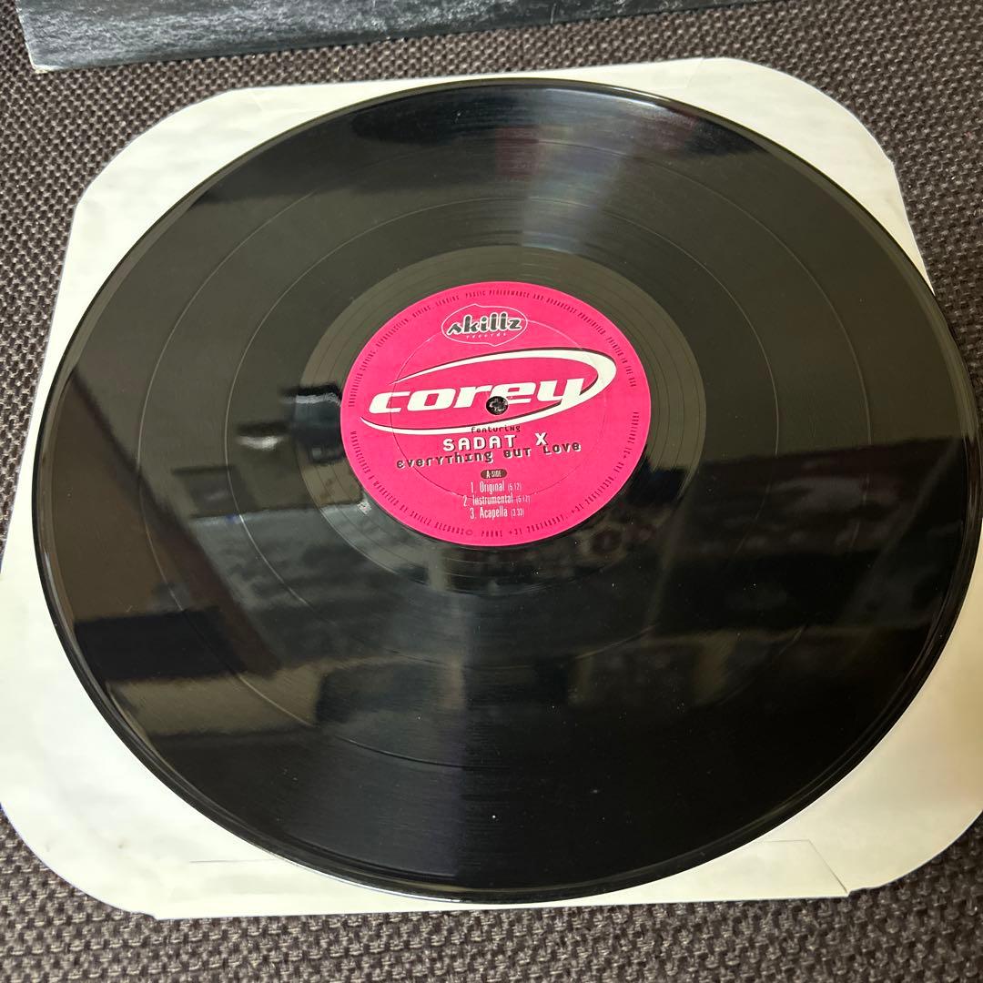 Corey Sadat X Everything But Love 12" Record Black Vinyl near Mint | Japansoundstore