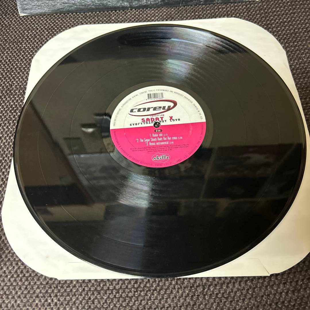 Corey Sadat X Everything But Love 12" Record Black Vinyl near Mint | Japansoundstore