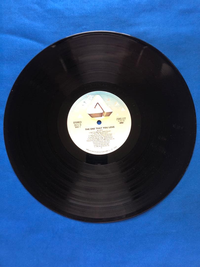 Air Supply - The One That You Love Vinyl LP Japan 25RS-127 With Obi Lyric Sheet