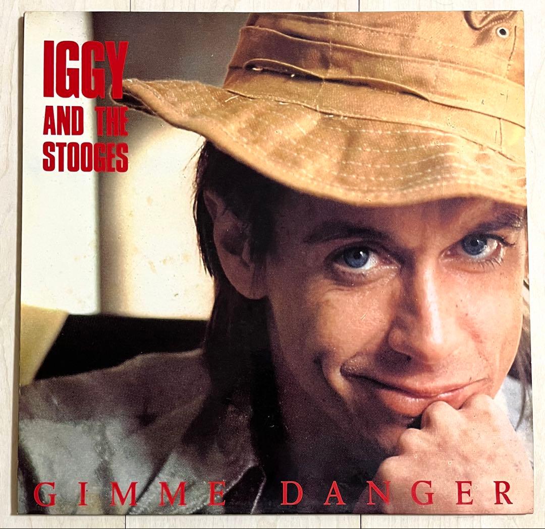 Iggy and The Stooges - Gimme Danger LP Pink Vinyl France Pressing 1988 Rare