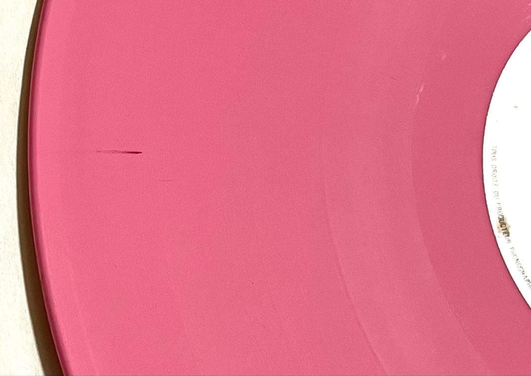 Iggy and The Stooges - Gimme Danger LP Pink Vinyl France Pressing 1988 Rare