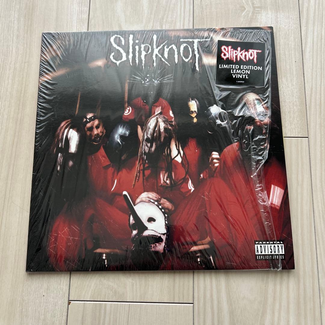 Slipknot - Self-Titled LP (Limited Edition Lemon Vinyl) Nu Metal Roadrunner