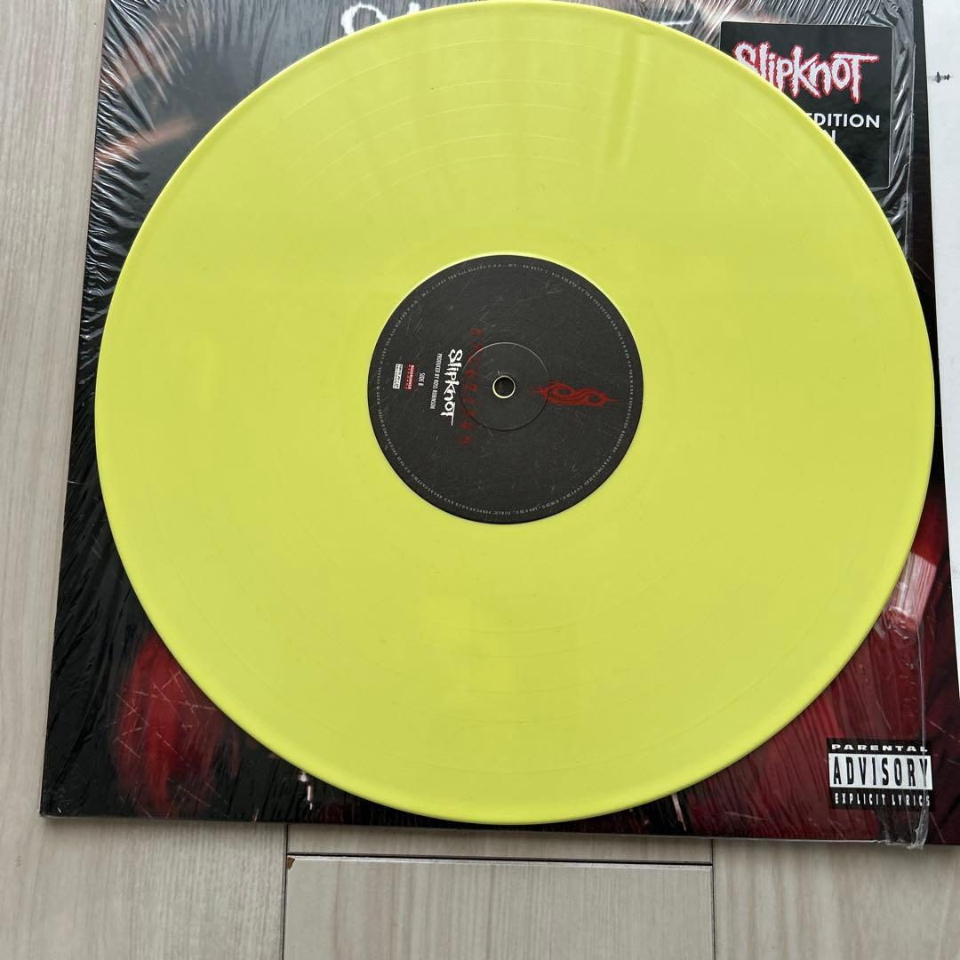 Slipknot - Self-Titled LP (Limited Edition Lemon Vinyl) Nu Metal Roadrunner