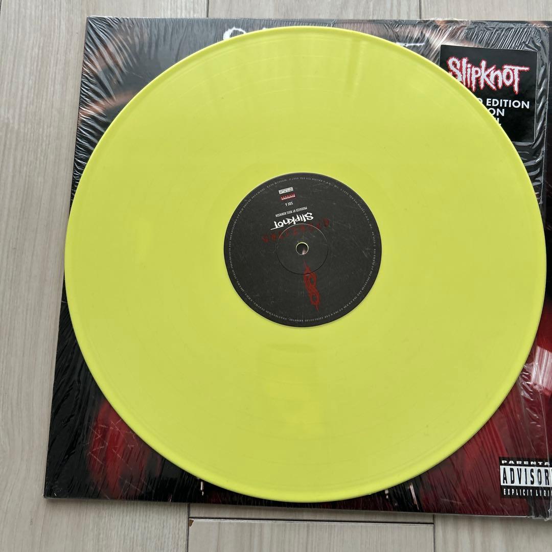 Slipknot - Self-Titled LP (Limited Edition Lemon Vinyl) Nu Metal Roadrunner