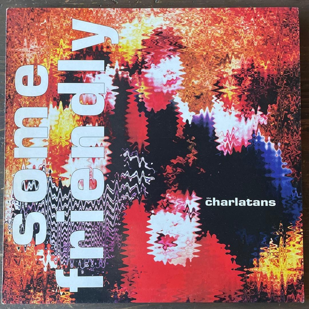 The Charlatans - Some Friendly CD Japan Press with OBI 1990 Promo Sample