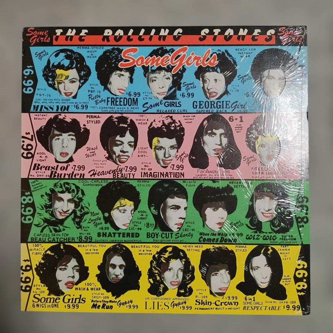 The Rolling Stones Some Girls Vinyl LP US Original 1978 Gimmick Cover Shrink