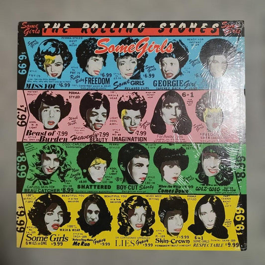 The Rolling Stones Some Girls Vinyl LP US Original 1978 Gimmick Cover Shrink