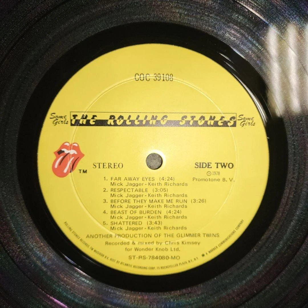 The Rolling Stones Some Girls Vinyl LP US Original 1978 Gimmick Cover Shrink