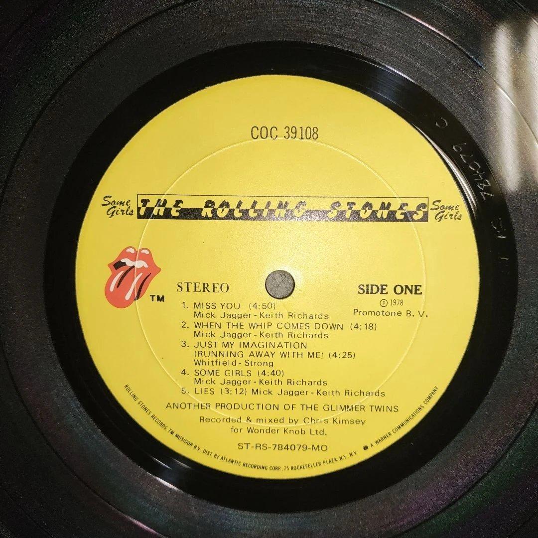 The Rolling Stones Some Girls Vinyl LP US Original 1978 Gimmick Cover Shrink