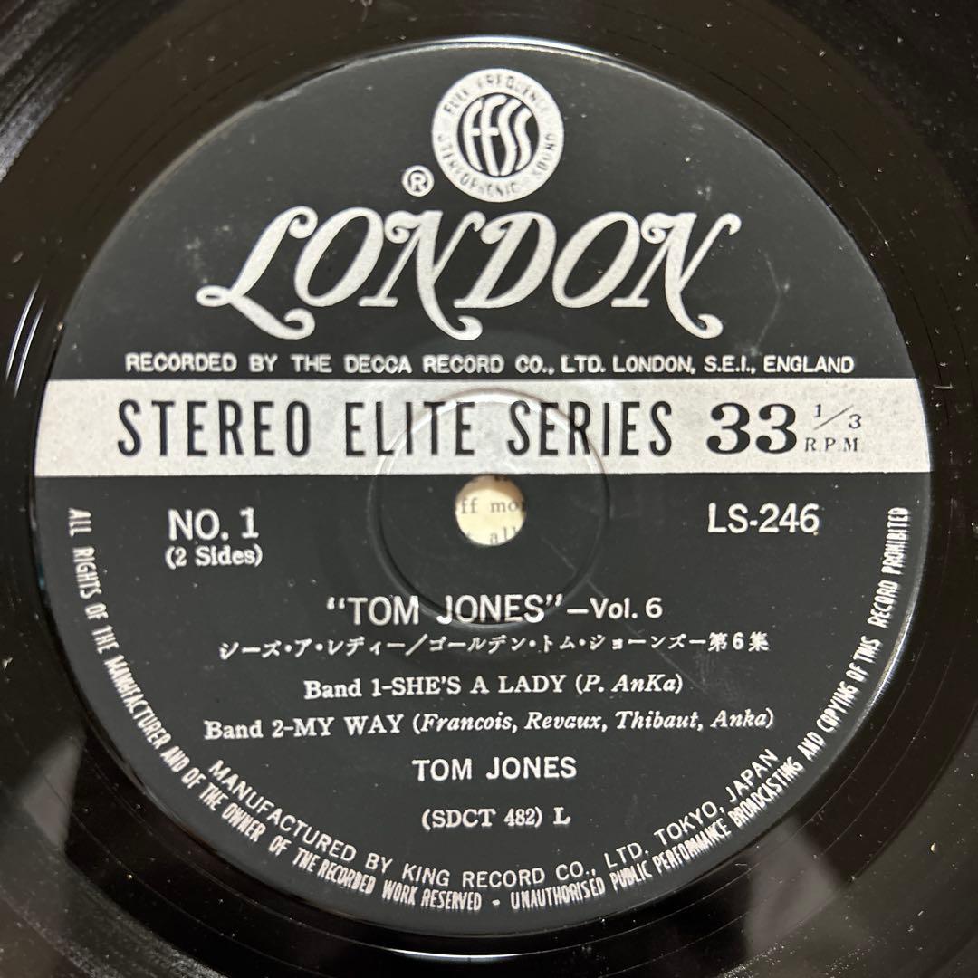 Tom Jones - She's A Lady / Vol. 6 Japan EP 7" Vinyl Record LS-246 1971