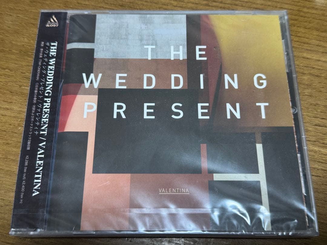 The Wedding Present Valentina CD Japan Press with OBI 2012 Indie Rock Album