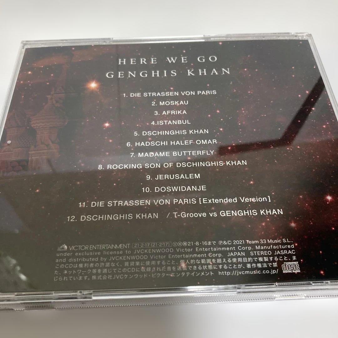 Genghis Khan HERE WE GO CD Japan Press 40th Anniversary with OBI Limited Edition