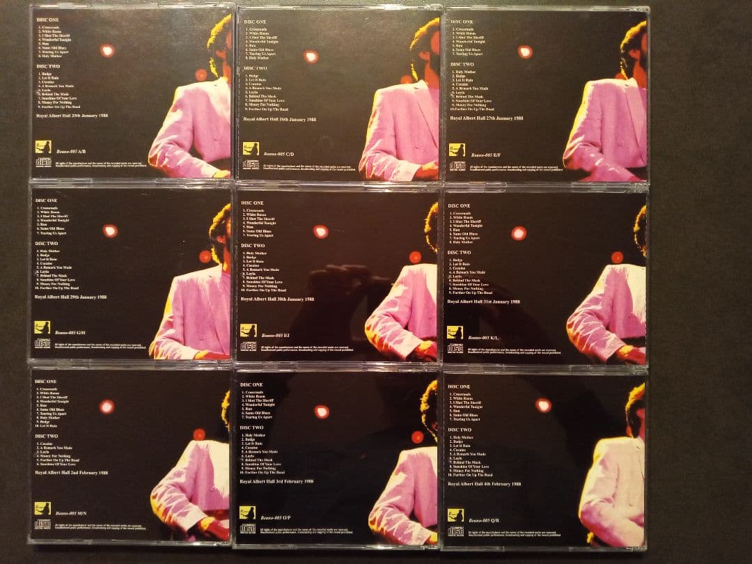 Eric Clapton 1988 Live CD Limited Edition 18 Discs Sealed Album | Japansoundstore