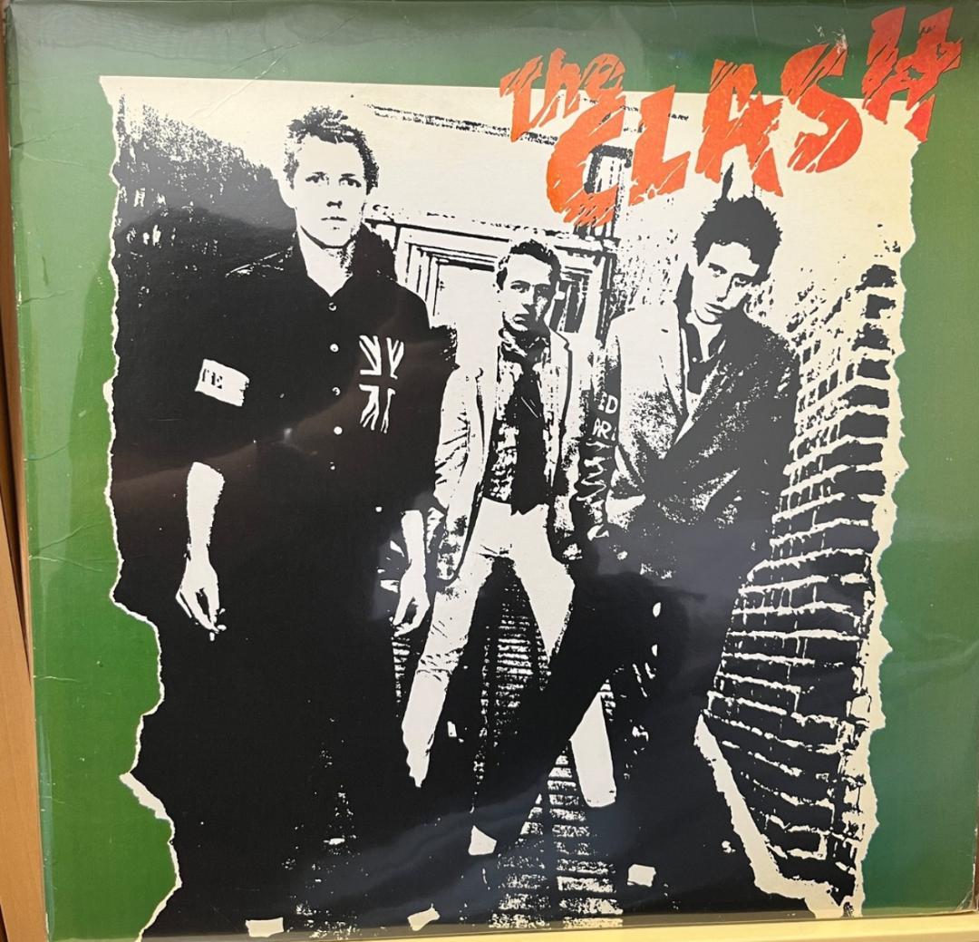 The Clash LP Record US Original Green Vinyl Excellent Condition | Japansoundstore