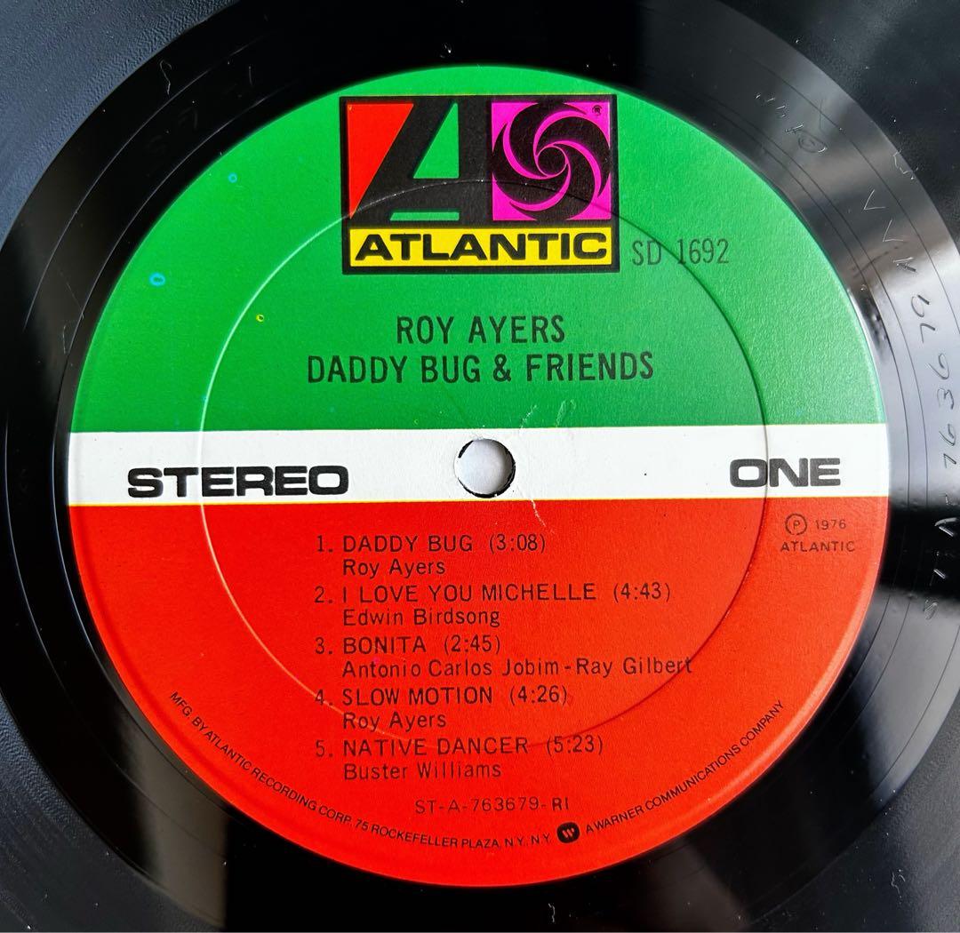 Roy Ayers - Daddy Bug & Friends LP 1976 US Original Jazz Atlantic SD 1692