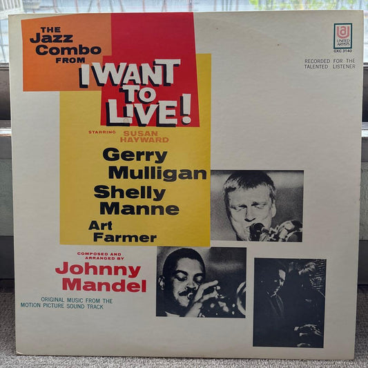 Gerry Mulligan - I Want To Live! Soundtrack LP Japan Jazz GXC 3140