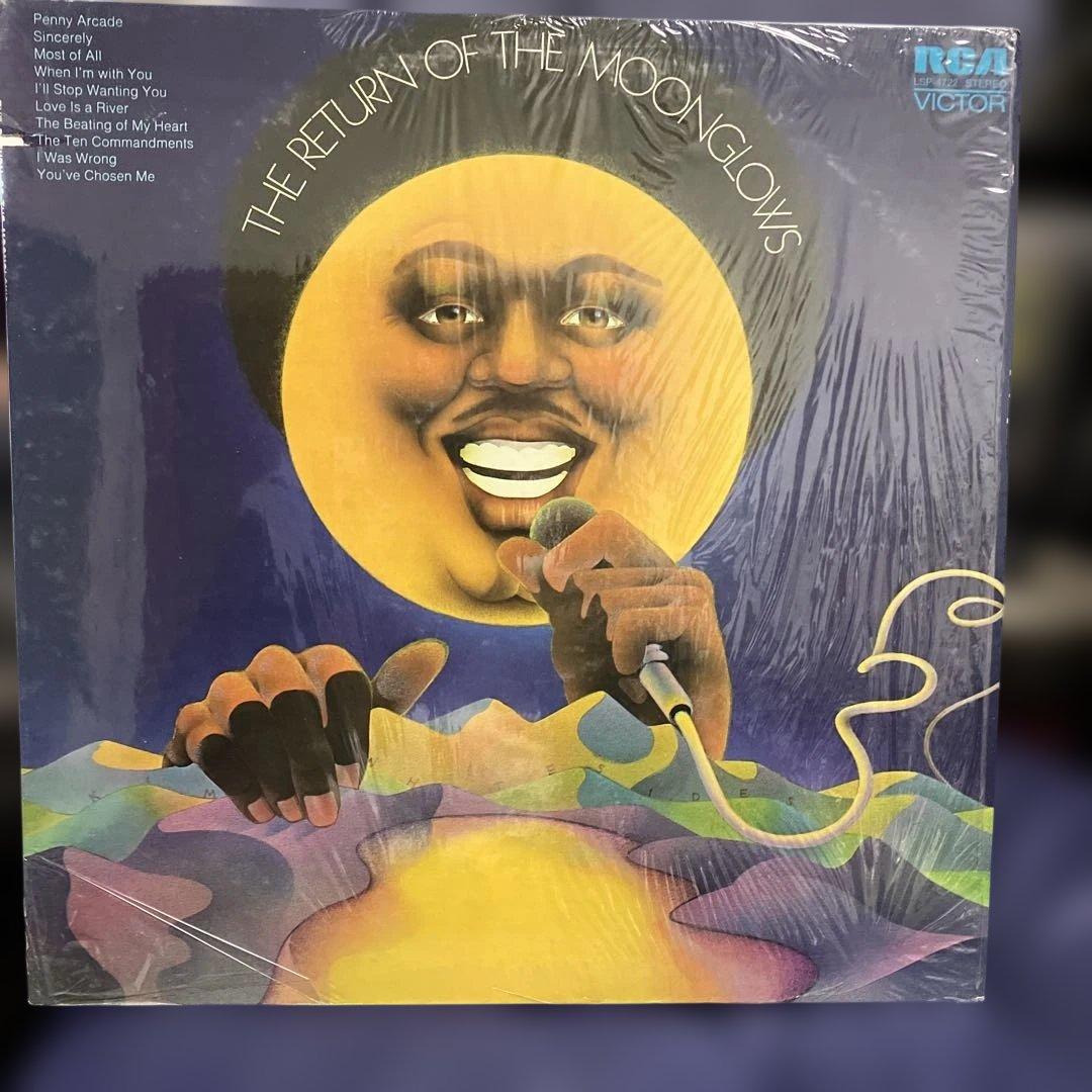 The Moonglows - The Return Of The Moonglows LP Vinyl RCA Victor 1972 Soul