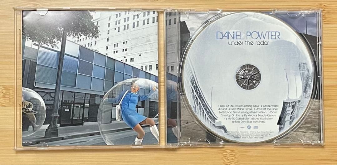Daniel Powter Under the Radar Japan Press CD with Bonus Tracks