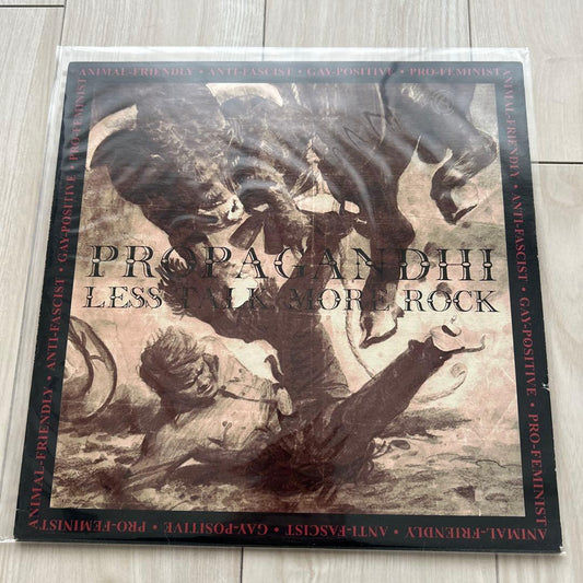 Propagandhi - Less Talk, More Rock LP Vinyl Record Punk Fat Wreck Chords