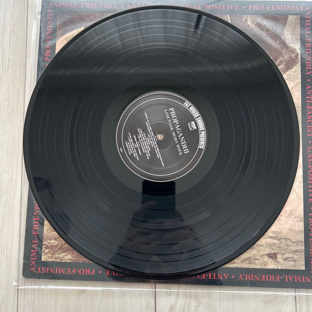 Propagandhi - Less Talk, More Rock LP Vinyl Record Punk Fat Wreck Chords