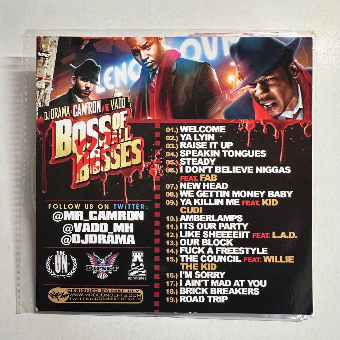 DJ Drama, Cam'ron, Vado - Boss Of All Bosses 2.5 US Original CD Mixtape