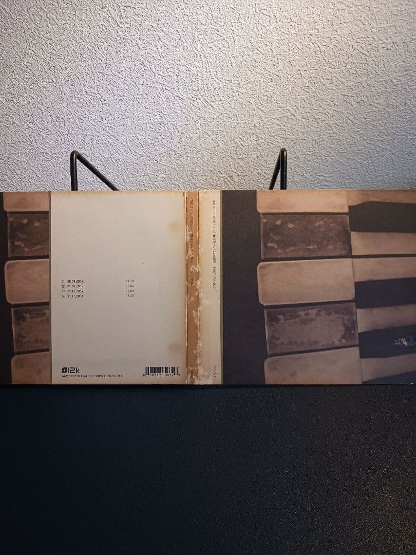 Taylor Deupree & Kenneth Kirschner Post_Piano 2 CD 2005 12k Label Ambient