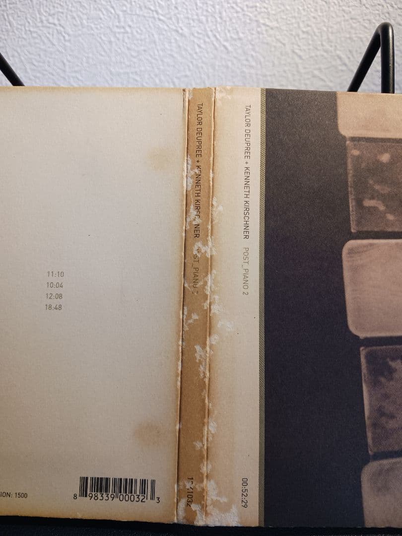 Taylor Deupree & Kenneth Kirschner Post_Piano 2 CD 2005 12k Label Ambient