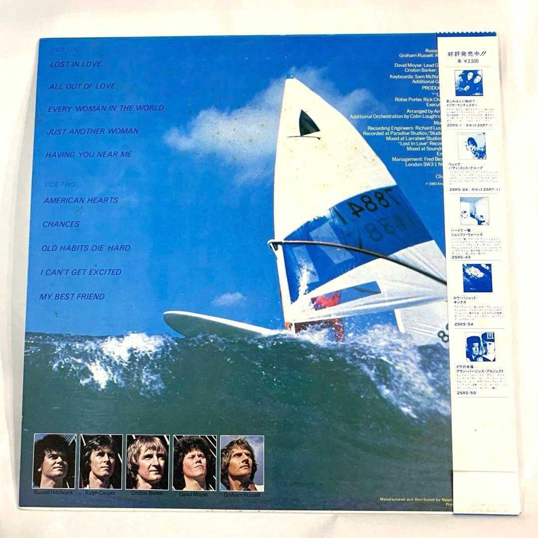 Air Supply - Lost in Love Vinyl LP 1980 Japan Arista 25RS-86 with Obi