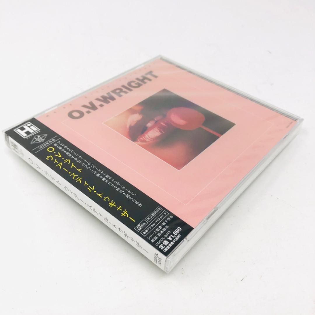 O.V. Wright - We're Still Together CD Japan Press, OBI Strip, 2012 Remaster
