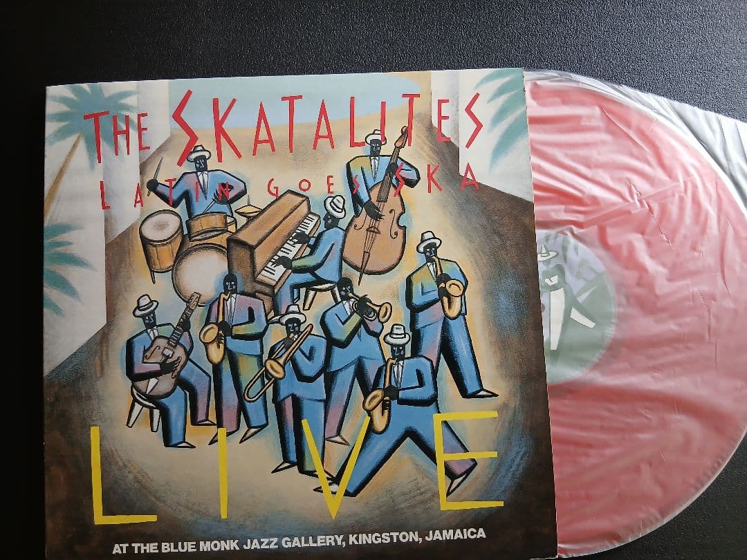 The Skatalites - Latin Goes Ska (1983) LP Red Colored Vinyl Japan Original