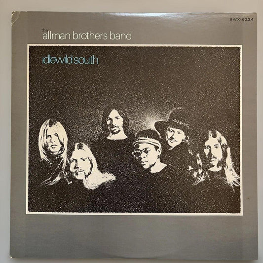 The Allman Brothers Band - Idlewild South Japan Vinyl LP Capricorn SWX-6224