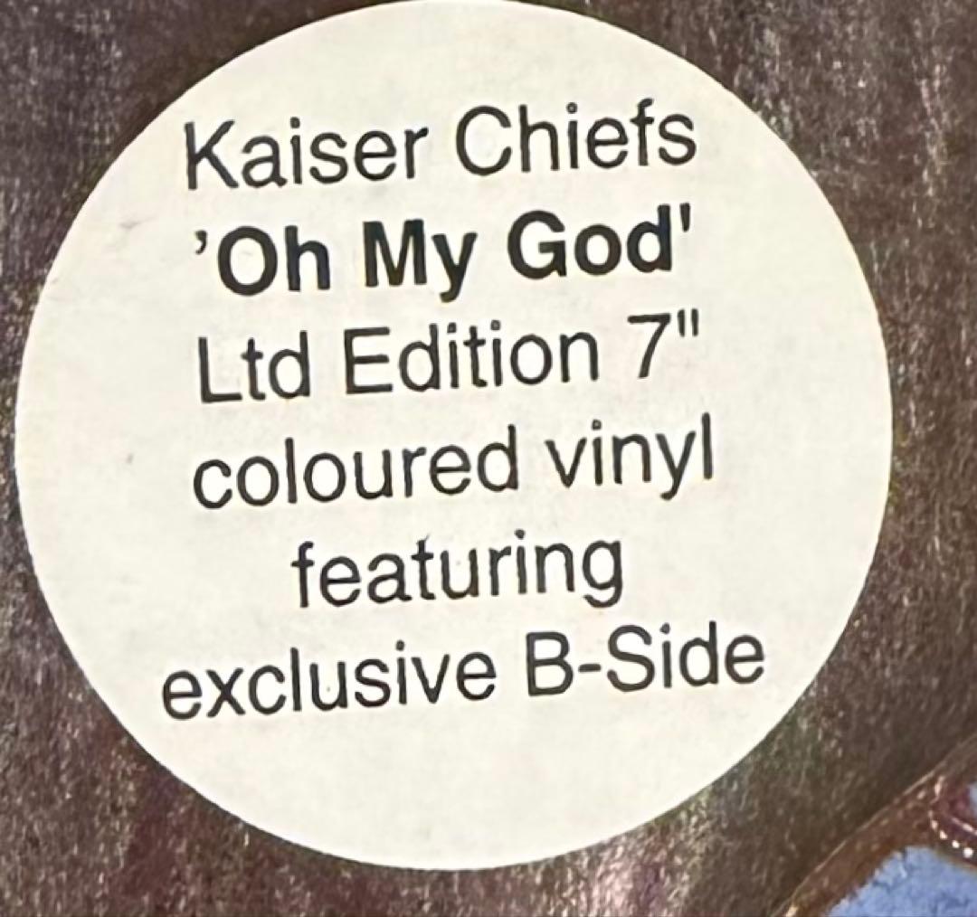 Kaiser Chiefs - Oh My God 7" Coloured Vinyl Limited Edition UK Indie Rock