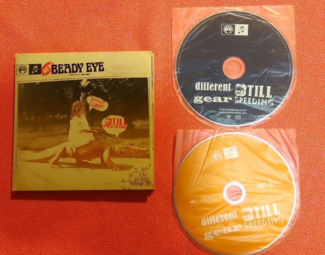 Beady Eye - Different Gear, Still Speeding CD+DVD Japan Edition with OBI 2011