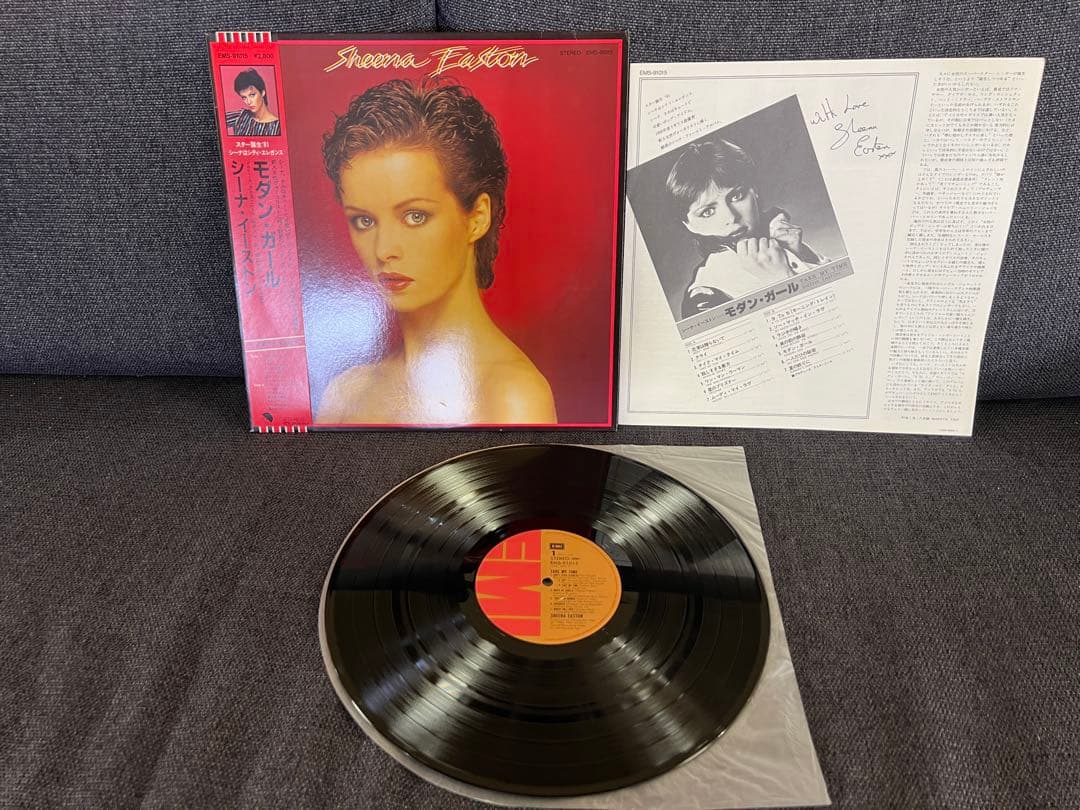 Sheena Easton Take My Time LP 1981 Japan Pressing w/ Obi & Lyric Sheet