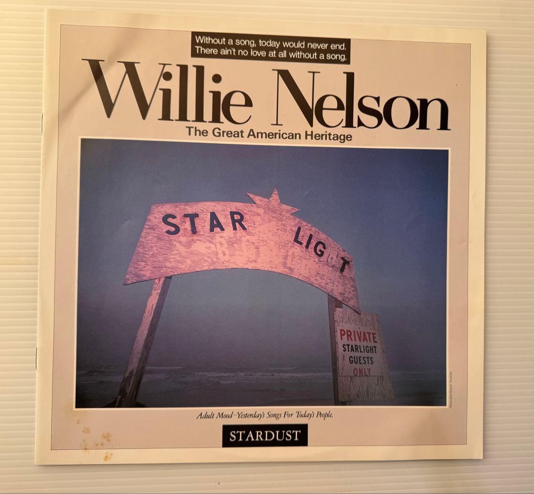 Willie Nelson Stardust Vinyl LP Sample Pressing Japan 1978 CBS/Sony 25AP 2741