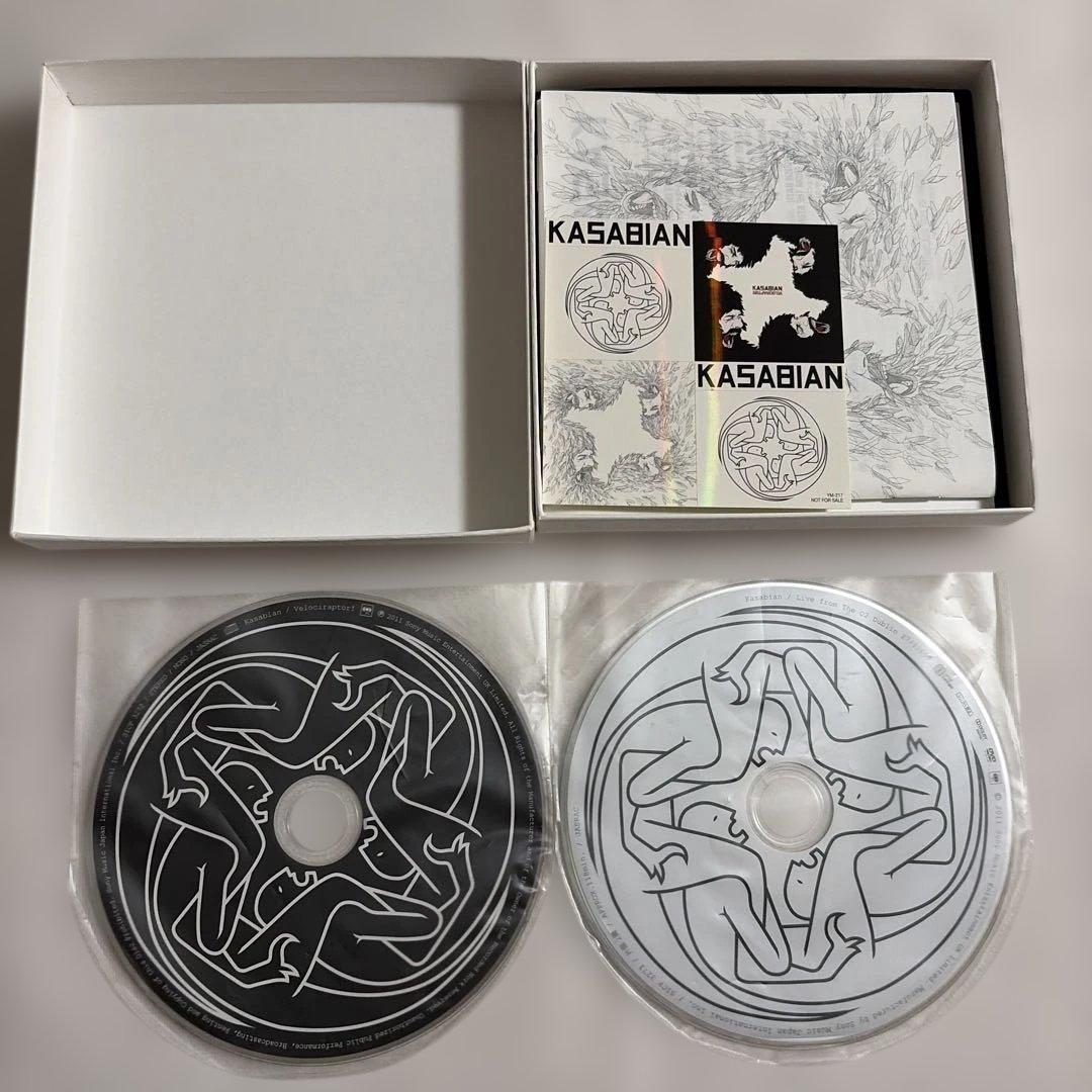 Kasabian - Velociraptor! Deluxe Edition 2CD+DVD Box Set Japan Press 2011