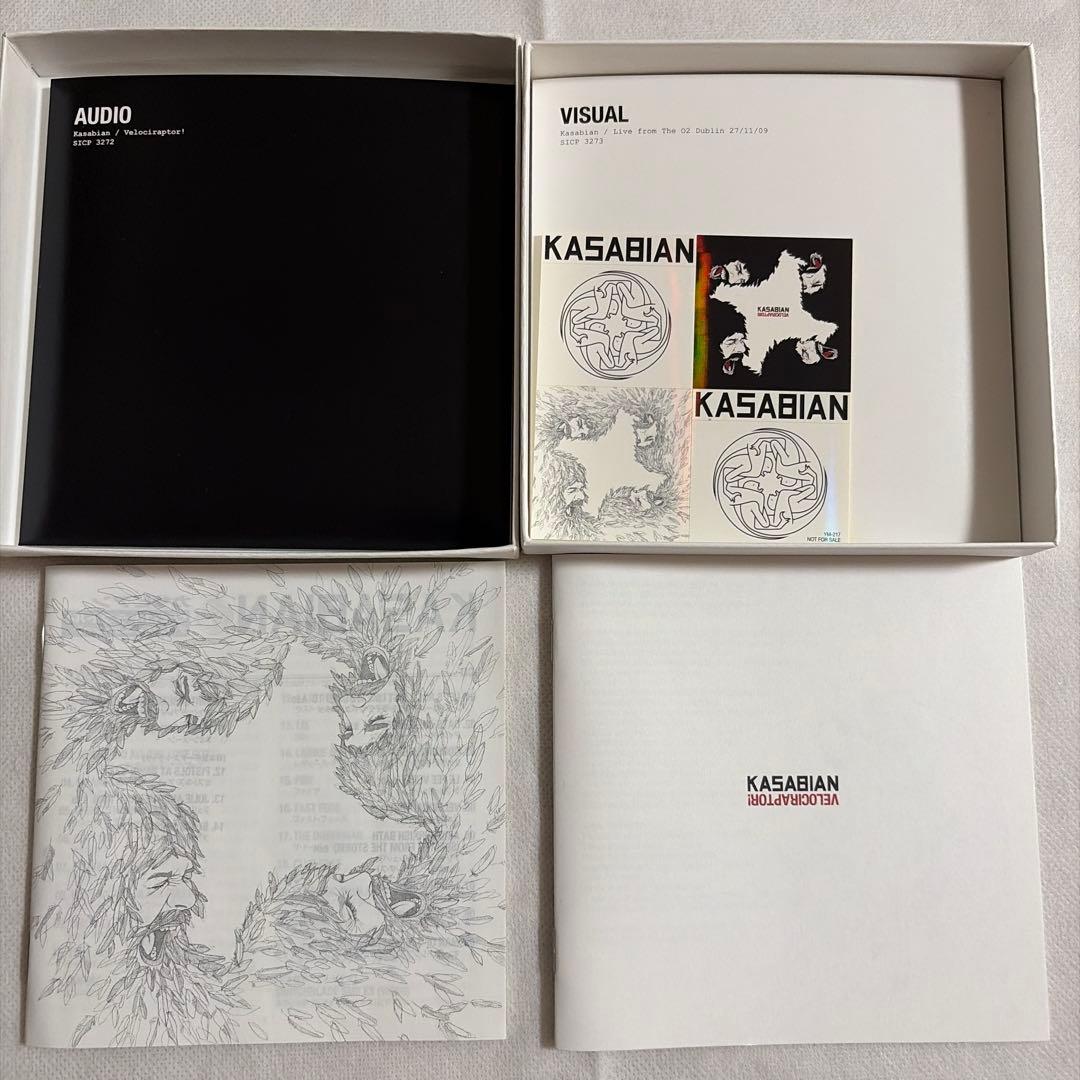 Kasabian - Velociraptor! Deluxe Edition 2CD+DVD Box Set Japan Press 2011