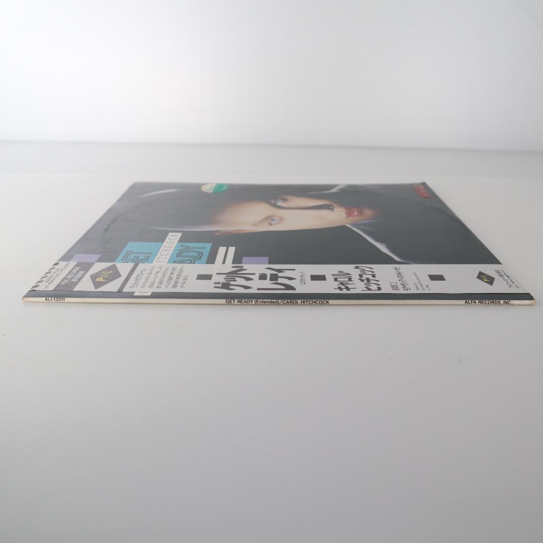 Carol Hitchcock - Get Ready 12" Vinyl Record Japan PWL Stock Aitken Waterman