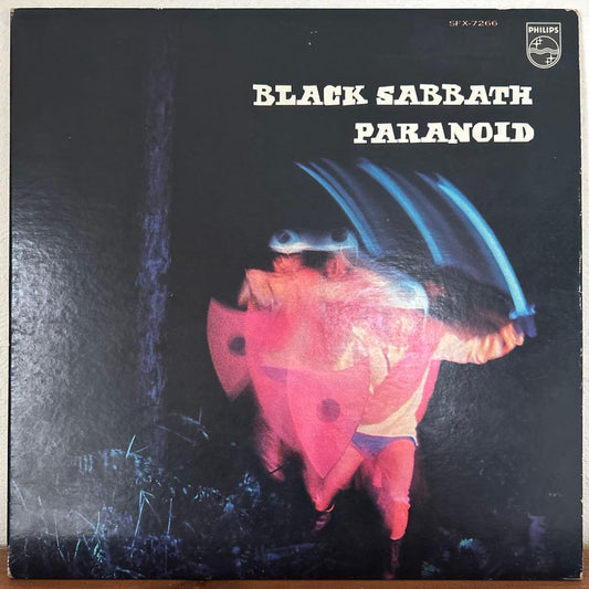 Black Sabbath - Paranoid LP 1970 Japan First Pressing Philips SFX-7266 Heavy Met