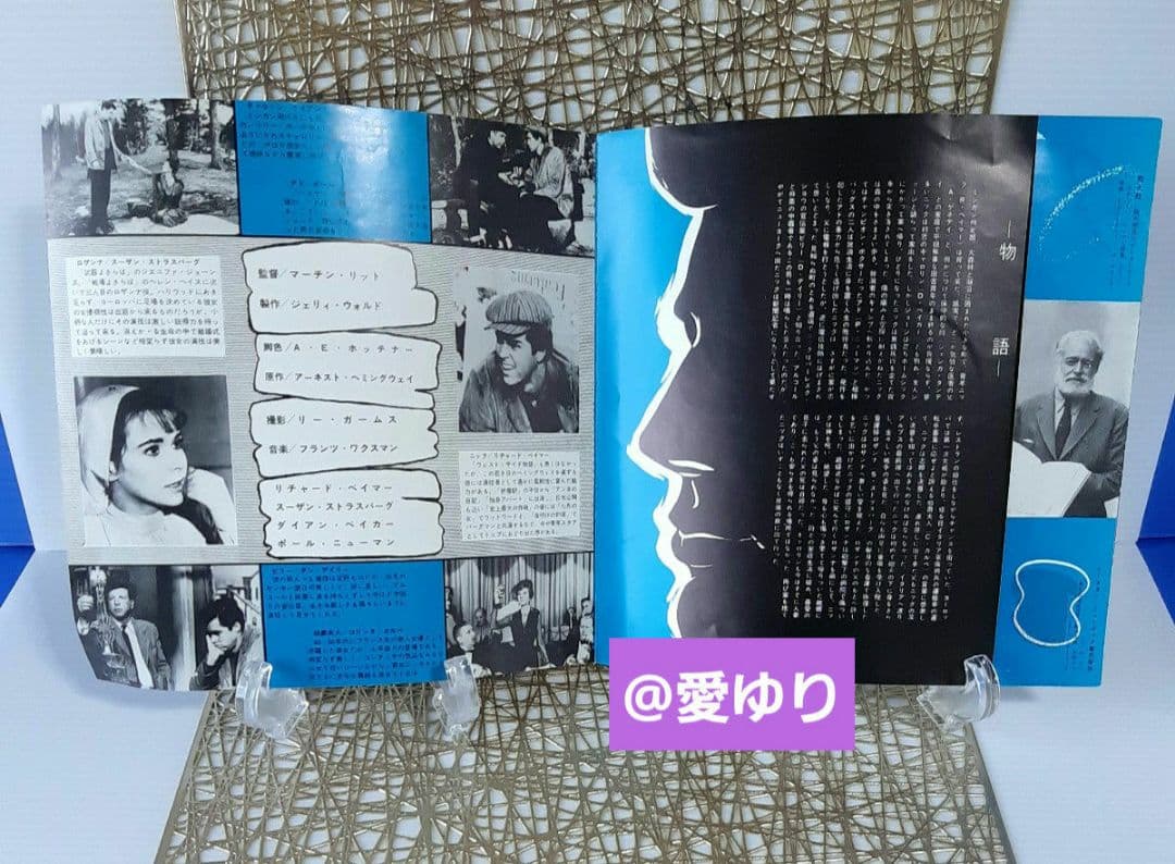 Hemingway's Adventures of a Young Man Japan Promo Flexi Disc Pamphlet Paul Newma