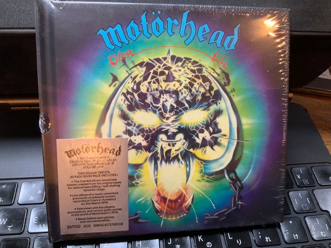 Motörhead Overkill 40th Anniversary Deluxe Edition 2CD Book Pack