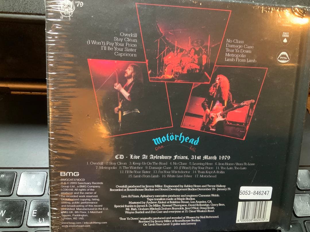 Motörhead Overkill 40th Anniversary Deluxe Edition 2CD Book Pack