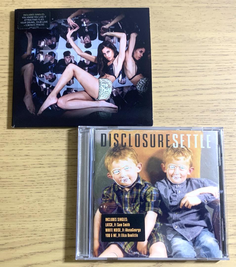 Disclosure Settle & AlunaGeorge Body Music 2CD Lot UK Press 2013 Dance Pop
